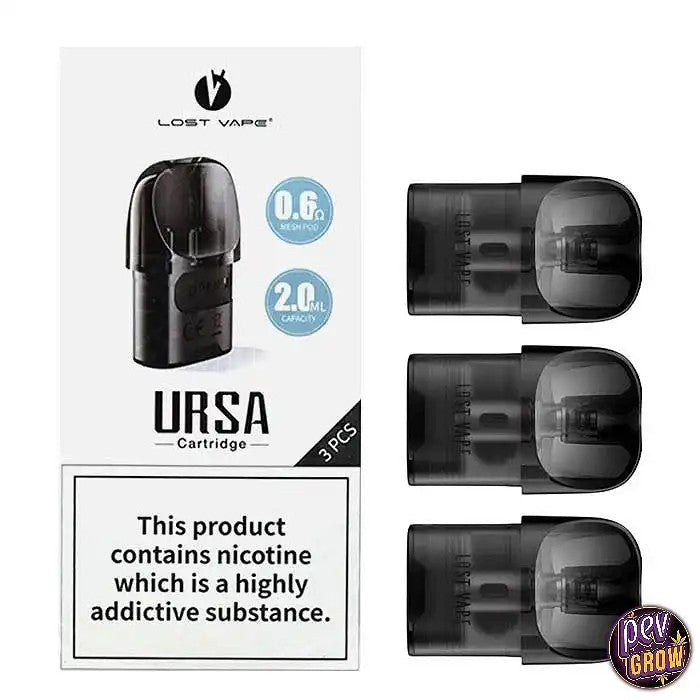 CartoucheLostVapeUrsaV20,6ohm(3unités)·SaveurIntenseetDurabilité