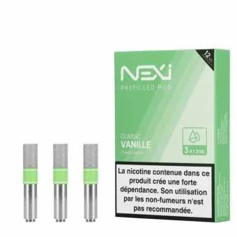 CartoucheNexiOneClassicVanille(x3)Aspire
