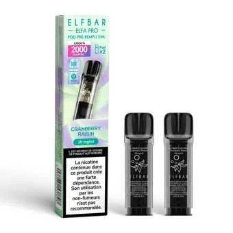 CartouchesElfaProCranberryRaisin(x2)Elfbar