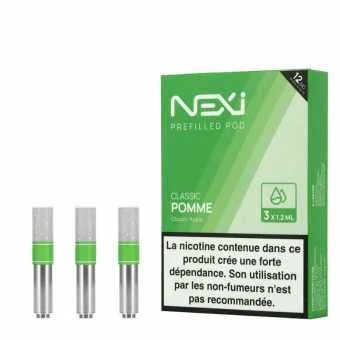 CartouchesNexiOneClassicPomme(x3)Aspire