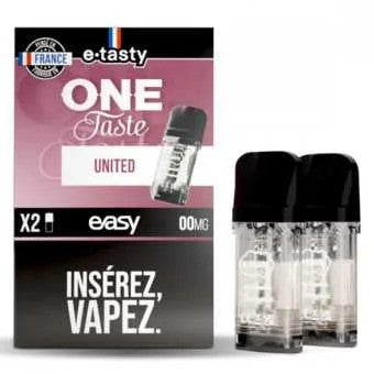 CartouchesOneTasteUnitedEasyPod(X2)ETasty