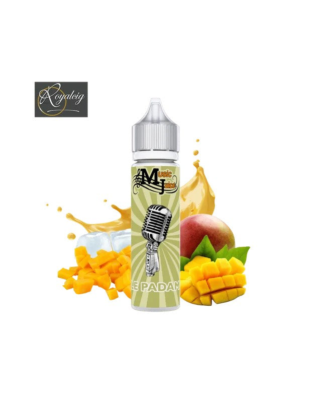 E-liquideLePadam50ml–MusicJuice|MangueJuteuse&FraîcheurDélicate