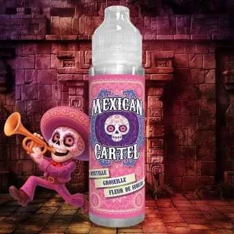 E-liquideMyrtilleGroseilleFleurdeSureau50/100mlMexicanCartel