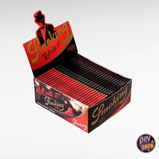 PapierSmokingDeluxe2.0UltraSlim–CombustionLente&PapierdeRiz