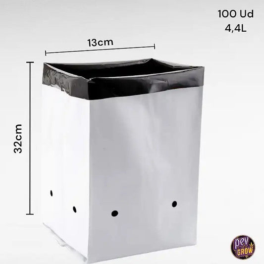 Paquetde100SacsdeCultureBlancLPDE4,4L