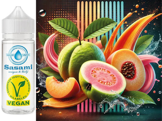 PeachGuavaBust–PfirsichGuaveAromaKonzentrat–Vegan–Sasamiâ€?00ml