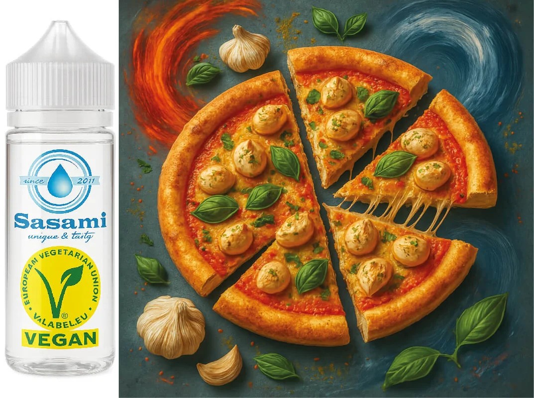 PizzaKnoblauch–PizzabrotAromaKonzentrat–Vegan–Sasamiâ€?00ml