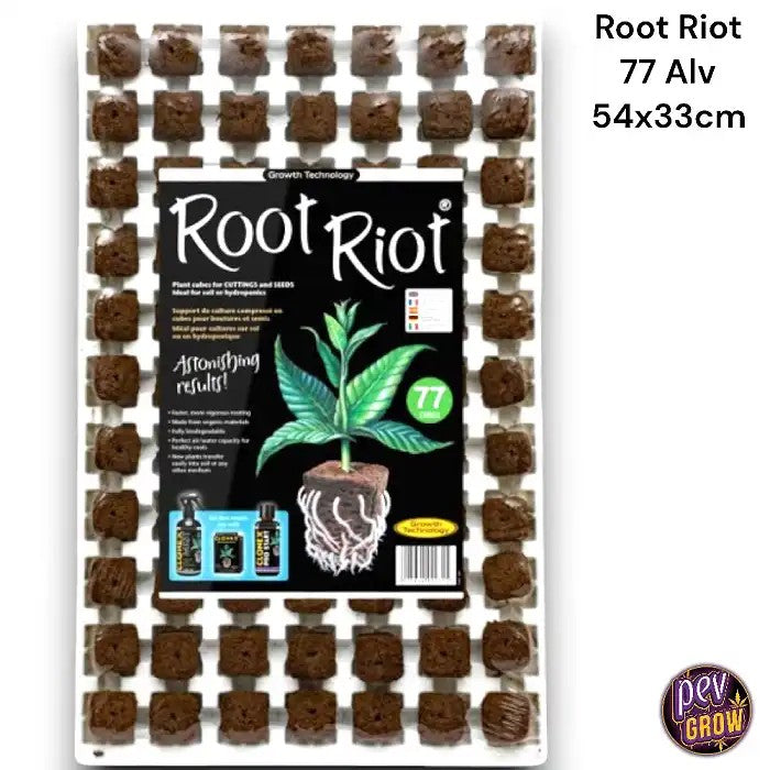 PlateaudegerminationRootRiot(24unités)–Cubesdebouturagebiologiques