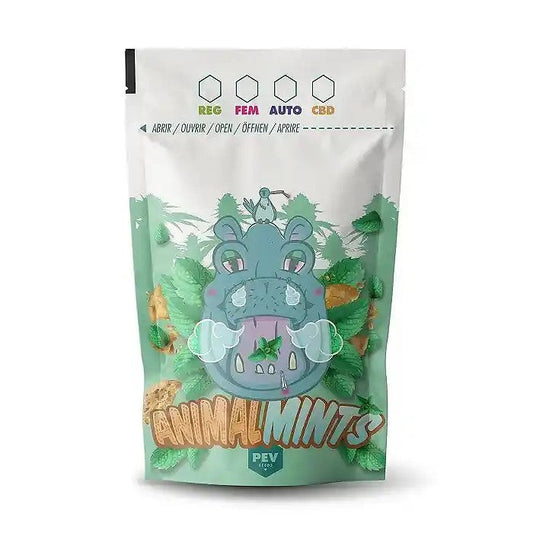 PochonWeedAnimalMints9x11,5cm
