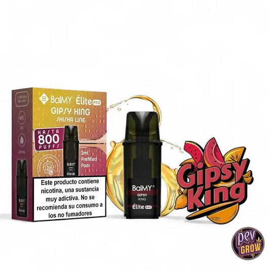 PodRechargeGipsyKingShishaLine20mgBalmyElitePro