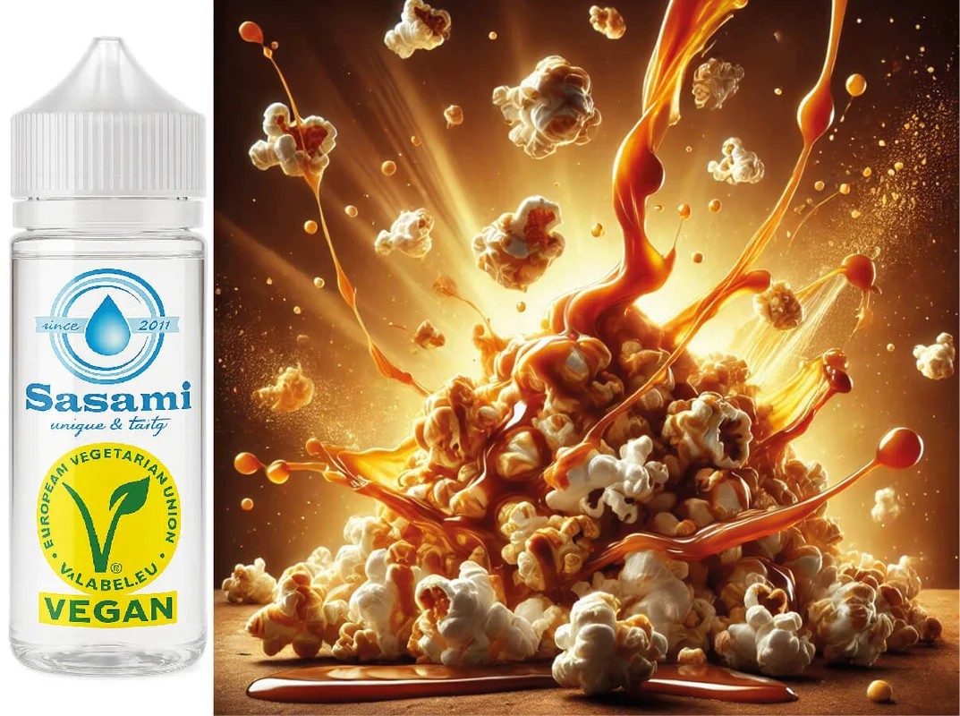 PopcornKaramellAromaKonzentrat–Vegan–Sasamiâ€?0ml