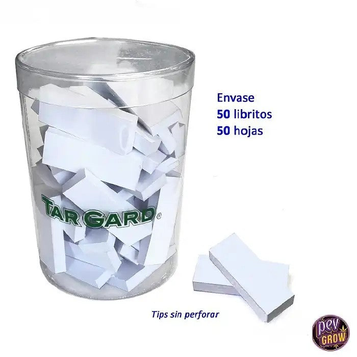 Potavec50cahiersde50emboutsroulésnonperforés–Embouts-filtresenvrac