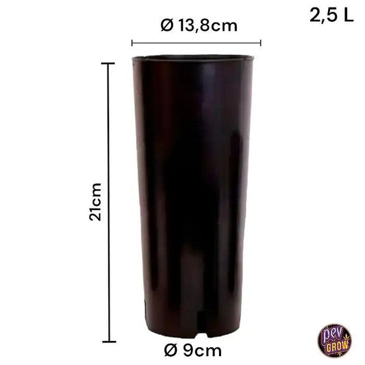 PotsdefleurshautRond2,5L