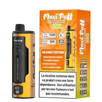 ProMax100K–OrangeEditionMaxiPuff