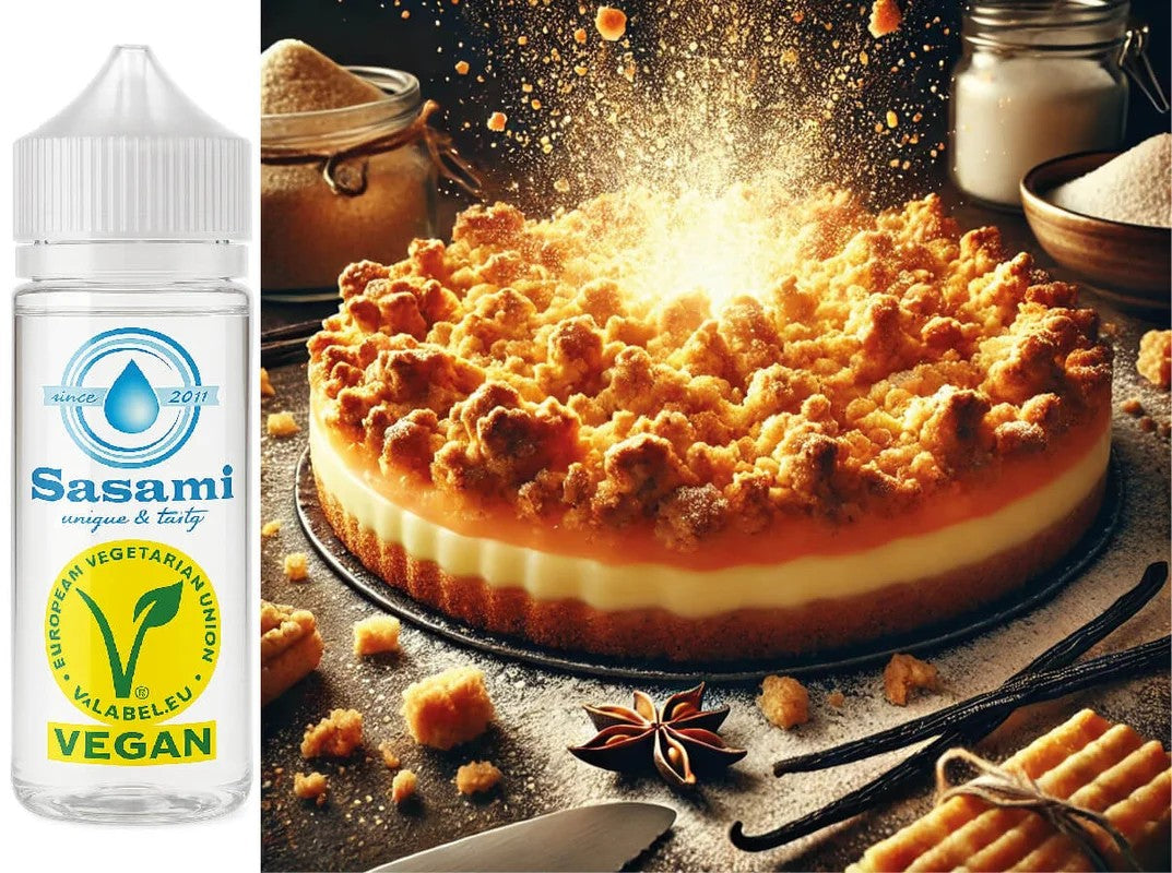 Pudding-StreuselkuchenAromaKonzentrat–Vegan–Sasamiâ€?00ml