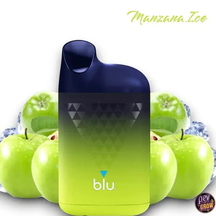 PuffrechargeableBluBoxPommeGlacée800