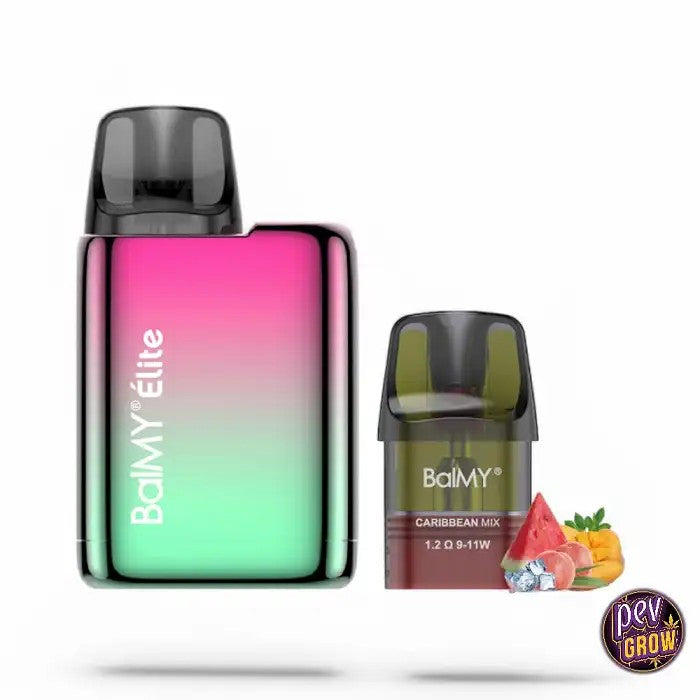 PuffrechargeableEliteKit+CaribbeanMix20mgBalmy