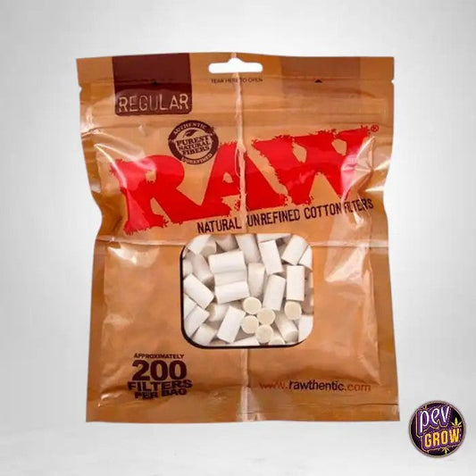 RawFiltresTipsCottonRegular8mm(200Uds)