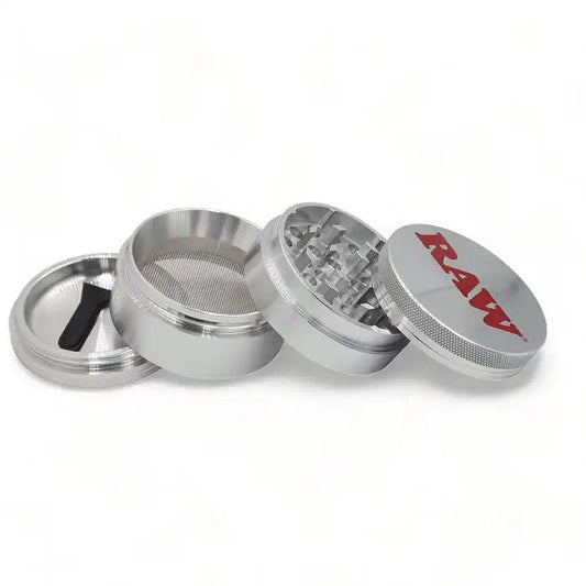 RAWOriginalMetalGrinder4Parties56mm+CoffretCadeau