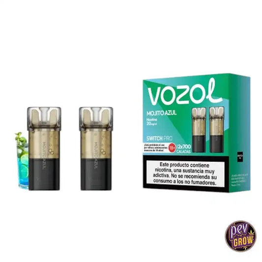RechargePodVozol–Pack2CapsulesMojitoIce20mg/ml(10Packs)