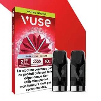 RechargesFraiseIceGammeIntense(x2)Vuse