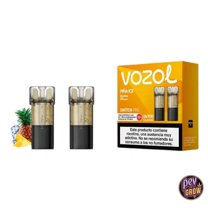 RechargeVozolPod–Pack2CapsulesAnanasIce20mg/ml(10Packs)