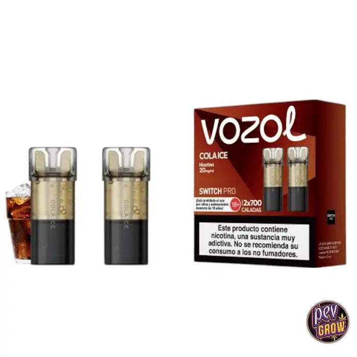 RechargeVozolPod–Pack2CapsulesColaIce20mg/ml