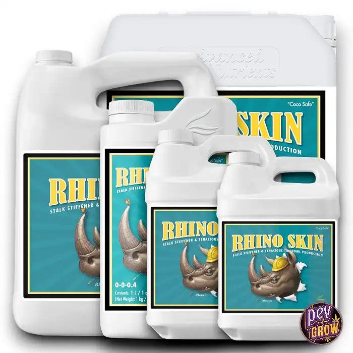 RhinoSkinAdvancedNutrients–Renfortàbasedesilicatedepotassiumpourtigesplusfortesetbourgeonsplusgros