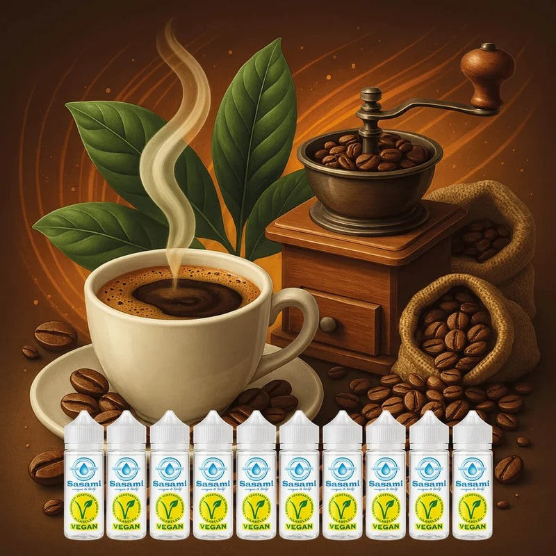 Roast&AromaEdition–SasamiSignatureCollectionâ€?0x10mlAromaKonzentratSet–Vegan