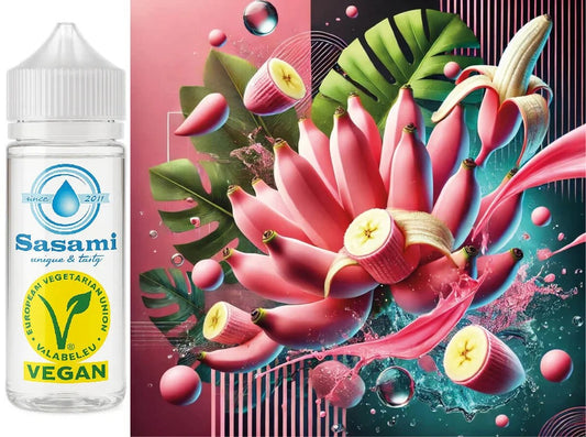 RosaBanane–ZwergbananeAromaKonzentrat–Vegan–Sasamiâ€?0ml