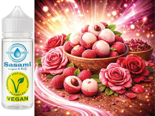 RoseLitschiAromaKonzentrat–Vegan–Sasamiâ€?00ml