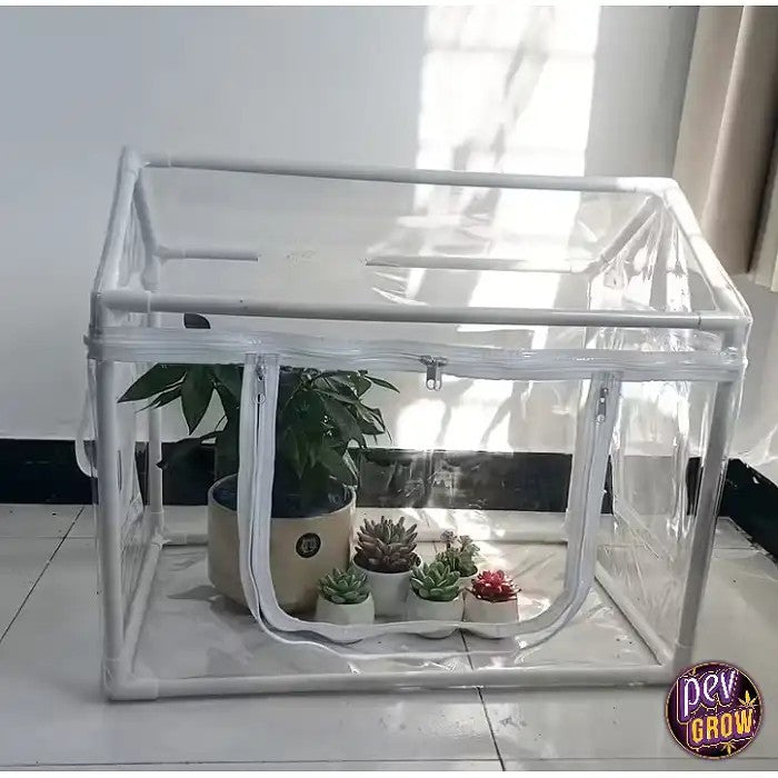 SerreenPVCDurable80x50x40cm–MiniSerrePortablepourBouturesetJeunesPlants
