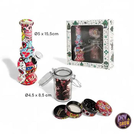 SetCollectionneuravecBong,GrinderetBocal