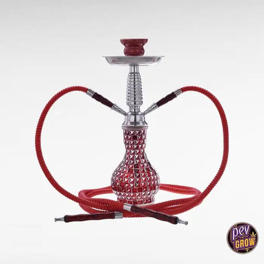 ShishaMalikKhouribgaBrokenGlassRed38cm.