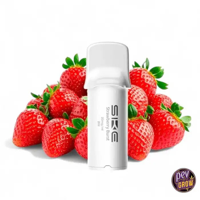 SKECrystal600ProPodStrawberryBurst–ArômeIntense&20mgdeNicotine
