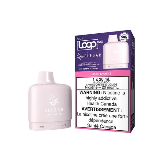 STLTHLoopMAXxELFBAR50k–SourPeachIce