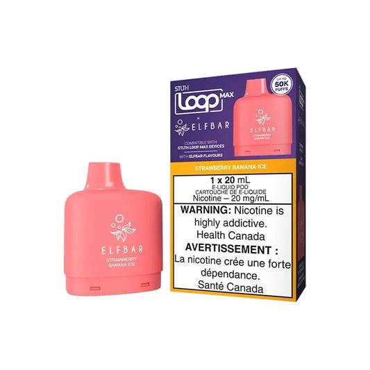 STLTHLoopMAXxELFBAR50k–StrawberryBananaIce