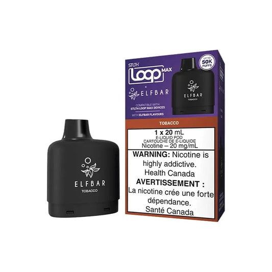 STLTHLoopMAXxELFBAR50k–Tobacco
