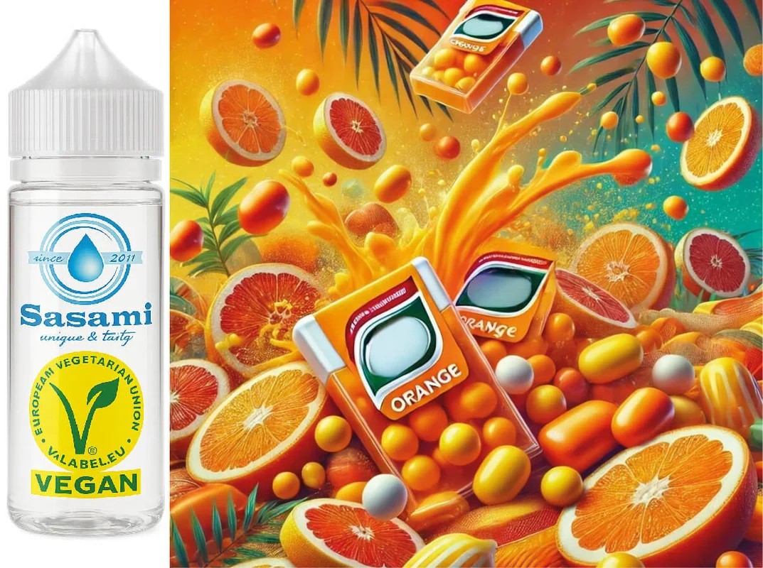 TickTackfreshOrangeAromaKonzentrat–Vegan–Sasamiâ€?0ml