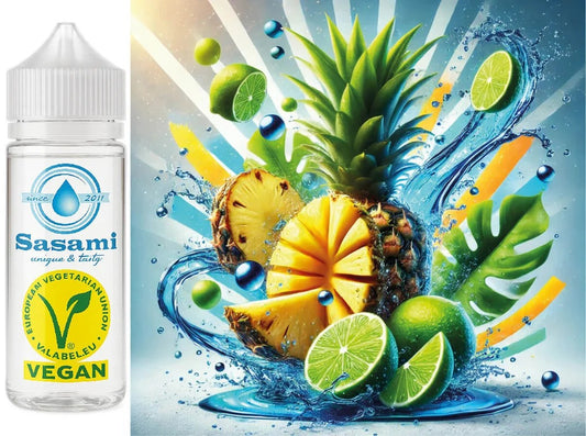 TropicalBlueBliss–Ananas,Limette,CuracaoAromaKonzentrat–Vegan–Sasamiâ€?00ml
