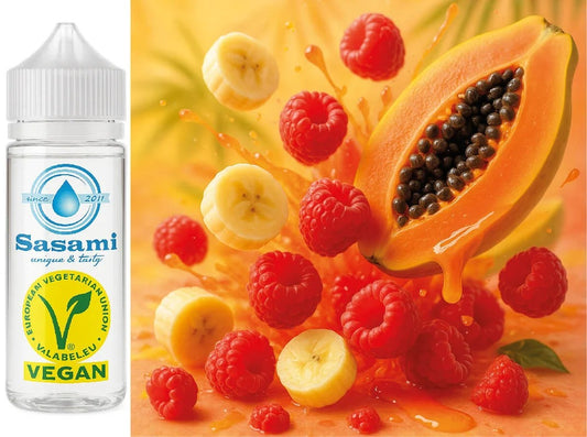 TropicalKiss–BananeHimbeerePapayaAromaKonzentrat–Vegan–Sasamiâ€?0ml