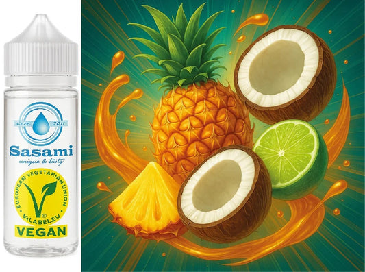 TropicalLumina–Ananas-Kokos-LimetteAromaKonzentrat–Vegan–Sasamiâ€?0ml