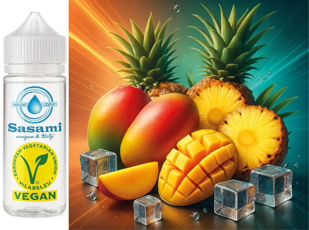 TropicChillDuo–MangoAnanasIceAromaKonzentrat–Vegan–Sasamiâ€?00ml