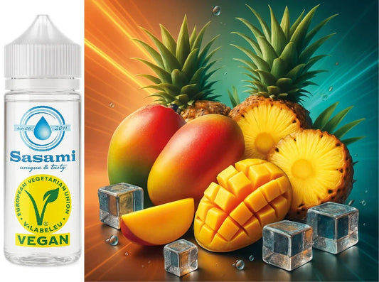 TropicChillDuo–MangoAnanasIceAromaKonzentrat–Vegan–Sasamiâ€?00ml