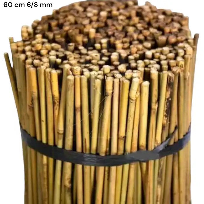 TuteurpourplantesenBambou60cm6/8(50pièces)
