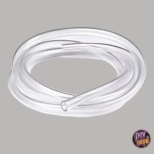 Tuyaud’irrigationPVCtransparent–Rouleaude10mpourhydroponieetsystèmesgoutteàgoutte