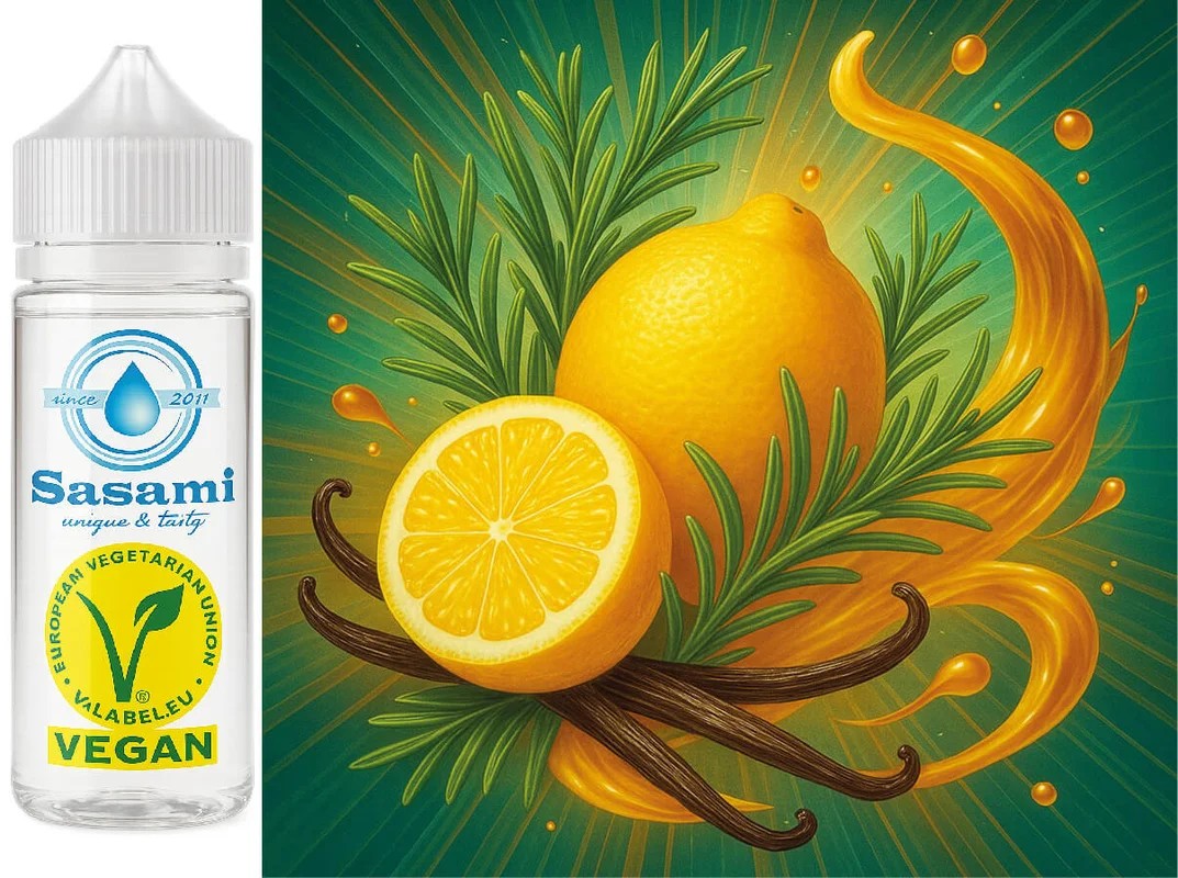 VanillaEnchantment–Vanille-Rosmarin-ZitroneAromaKonzentrat–Vegan–Sasamiâ€?00ml