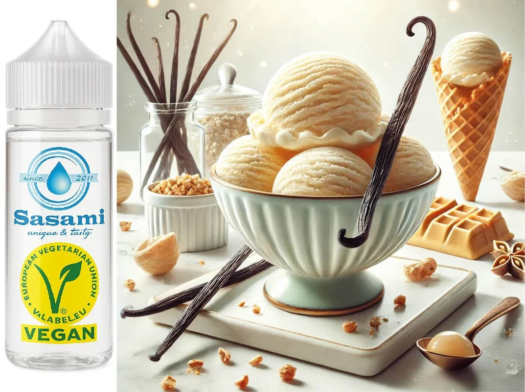 VanilleEisAromaKonzentrat–Vegan–Sasamiâ€?00ml
