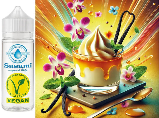 VanillePudding–VanillepuddingAromaKonzentrat–Vegan–Sasamiâ€?00ml