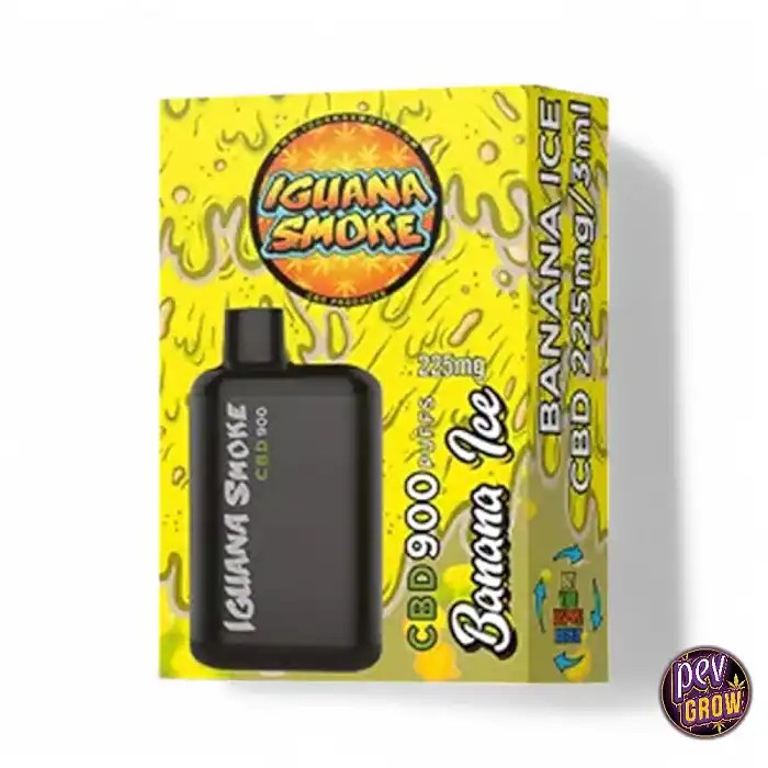 VapeCBDIguanaSmoke900BananaIce3ml
